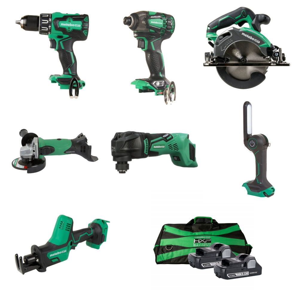 Metabo HPT 7- Piece Tool Combo Kit | KC18DBFL2QF