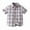 Pink, variant on fatyb Boys Plaid Button down Shirts Casual Short Sleeve Shirts School Uniform Dressy Shirts for Kids