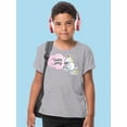 thumbnail image 2 of More Candy, Cute Unicorn T-Shirt Juniors -Image by Shutterstock,  Medium, 2 of 4