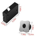 thumbnail image 3 of TIMIFIS Fingerprint Cabinet Lock, Smart Biometric Cabinet Lock, Home & Office Hidden File Cabinet Locks, USB Rechargeable Keyless Furniture Drawer Lock -, 3 of 5