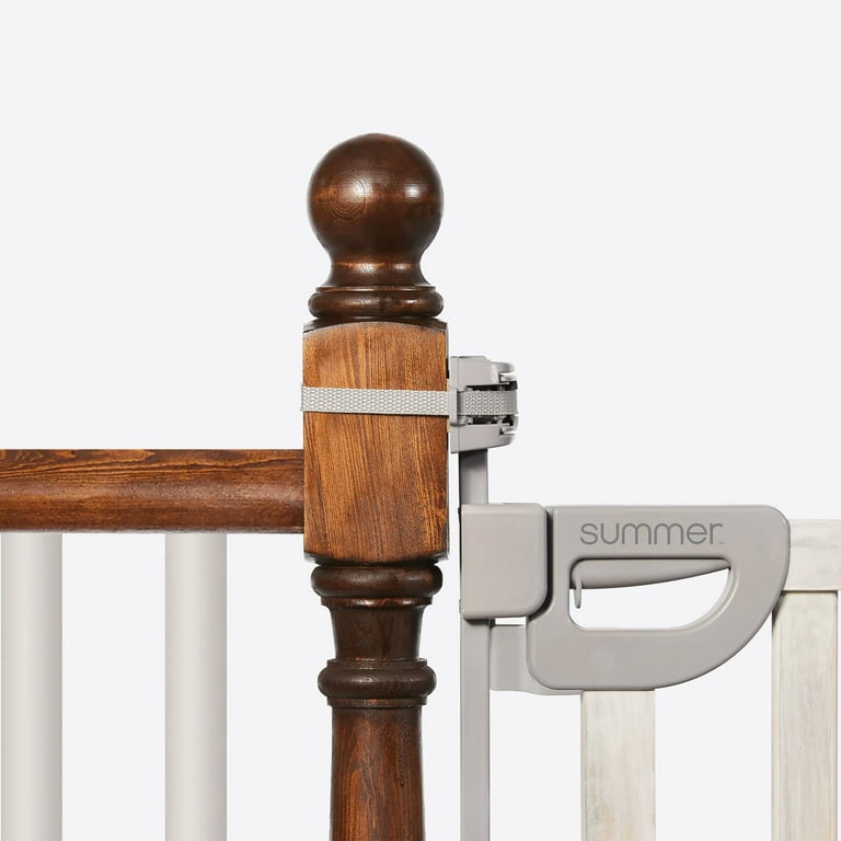 Essex Craft Summer Infant Decorative Wood Baby Gate Summer Deluxe