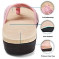 thumbnail image 4 of MEGNYA Orthotic Flip Flops For Women,Plantar Fasciitis Sandals For Flat Feet with Arch Support Thong Style Flip Flops Sandals for Comfortable Walk, 4 of 6