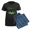 thumbnail image 5 of CafePress - Cancun Irish Women's Dark Pajamas - Women's Short Sleeve Print T-Shirt and Pants Dark Cotton Pajama Set, 5 of 7