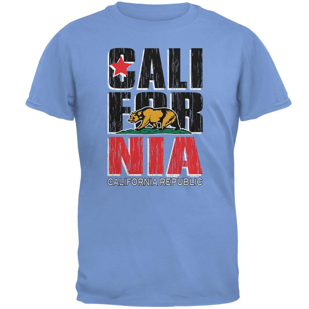 Bear California Republic Mens T Shirt 