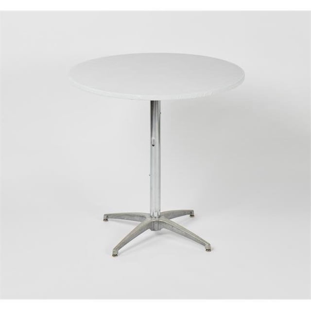 Housse Kwik Ronde de 30 Pouces - Blanche - Lot de 25