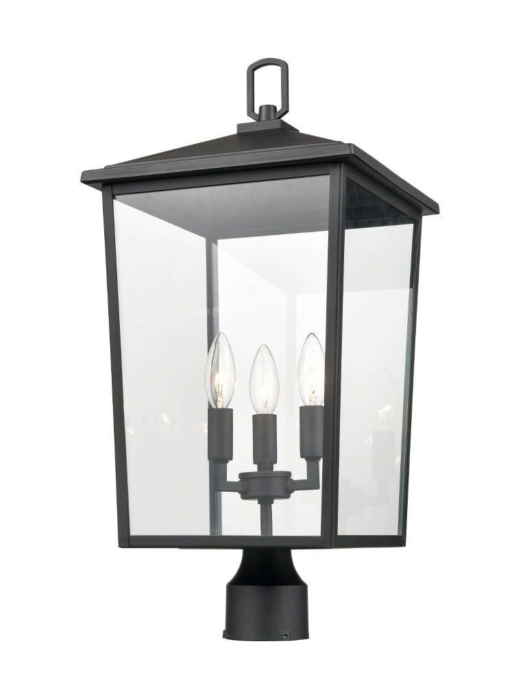 Millennium Lighting - Fetterton - 3 Light Outdoor Post Lantern-22.75 Inches Tall