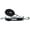 Black rope 3 rounds, variant on Block And Tackle Pulley System 3/4 Rope Pulley Hoist With Lifting Power Heavy Duty 1100/2200Lbs Puller Hoist