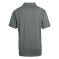 thumbnail image 3 of Men's-Cutter & Buck  Gray New York Red Bulls Big & Tall Prospect Eco Textured Stretch Recycled Polo, 3 of 3