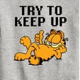 thumbnail image 3 of Garfield - Try To Keep Up - Toddler & Youth Crewneck Fleece Sweatshirt, 3 of 5