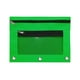 thumbnail image 2 of Juego de 2 estuches para lápices | Estuches con cremallera de 3 anillas | Estuche de tela de gran capacidad con doble compartimento | Organizador de papelería resistente al agua para la escuela, la, 2 of 6
