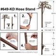 thumbnail image 5 of Liberty Garden LBG-649-KD Steel Decorative Garden Hose Stand w/ Hyde Park Design, 5 of 8