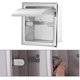 thumbnail image 3 of Recessed Toilet Paper Holder,stainless Steel Toilet Roll Holder Waterproof Polished Toilet Paper Box, 3 of 3