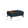 thumbnail image 4 of Newboti Furniture Varia Blue Reversible Tray Ottoman 03736, 4 of 7