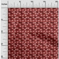 thumbnail image 2 of oneOone Silk Tabby Red Fabric Christmas Craft Projects Decor Fabric Printed By The Yard 42 Inch Wide, 2 of 4