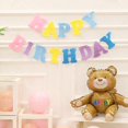 thumbnail image 4 of Lishi Rainbow Birthday Party Decorations - Happy Birthday Banner (2 Pieces), 4 of 4