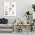 thumbnail image 3 of Stupell Industries Bohemian Labeled Flower Varieties Canvas Art, 24 x 30, by Lucille Price, 3 of 8