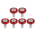 thumbnail image 1 of Unique Bargains 6 Pcs Finishing Countersunk Fender Bumper Washers Engine Bay Fastener Kit for Motorcycle Red, 1 of 7