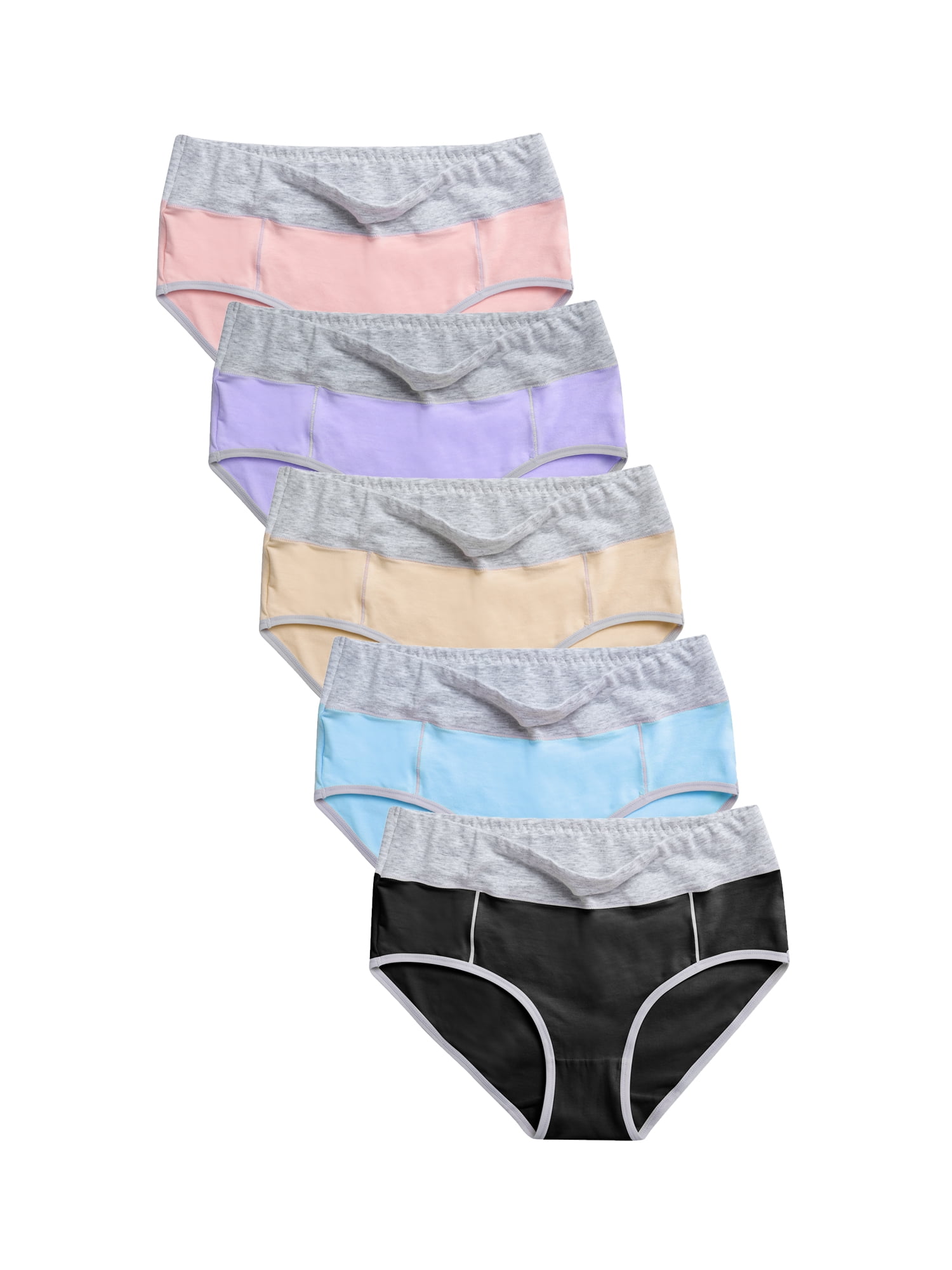 SHCKE Women's Seamless Cotton Underwear Soft Breathable Panties Stretch