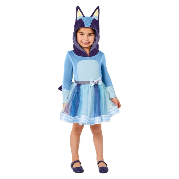 Disfraz Spirit Halloween Bluey para niñas pequeñas, 2 años, con licencia oficial