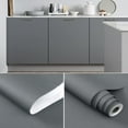 thumbnail image 4 of 1 Roll Solid Color Cloth Pattern Self-Adhesive Wallpaper, Peeling And Pasting Wallpaper, Suitable For Kitchen, Bedroom, Living Room Countertop Furniture, Decoration Wallpaper, Home Decoration, 4 of 5