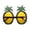 F, variant on Pineapple Shaped Sunglasses Fruit Shape Sunglasses Tropical Pineapple Sunglasses for Hawaiian Summer Pool Beach Party Favors,H