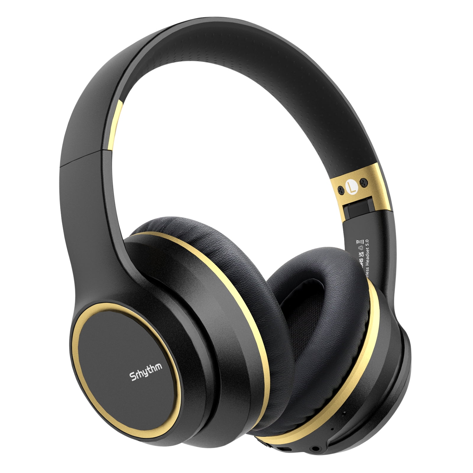 Noise Cancelling Headphones Wireless Bluetooth 5.0,over Ear Srhythm NC15 Headset with