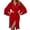 Red, variant on Women's Satin Robe Short Silky Bathrobes Ladies Suit Thin Lace Sexy Pajamas See Through Dress Mesh Robe Sexy Soft Robe Sleepwear White M