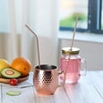 thumbnail image 4 of Metal Straw Colorful Aluminum Drinking Straws Food Grade Juicy Reusable Straw, 4 of 5