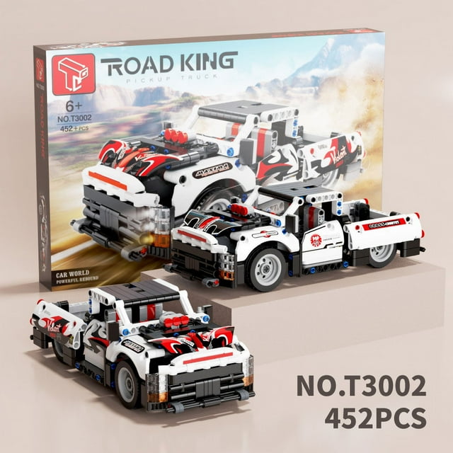 Taigaole T3001-4025 Huili Bujiadi Sports Car-Motorcycle Model Puzzle Assembled Small Particle Building Blocks