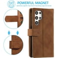 thumbnail image 4 of 9 Card Slots Zipper Leather Case - S22, 4 of 16