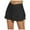 Black, variant on RUTAYY Skirts High Waist Seamless Yoga Pants For Women Layered Sports Leggings With For Fitness And Workout Solid Color Flowy Swing Skirts