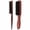 A, variant on WUSUOWEI 1 Piece Unisex Hair Comb and Beard Brush,Slick Back Hair Brush for Smoothing Ponytail,Soft Styling Edge Control Brushes for Sleek Hair,Wooden Tail Pointed Handle Brushes Backcombing
