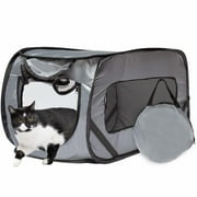 Downtown Pet Supply Pet Carriers for Cats and Dogs, Collapsible Dog Carrier, Giant
