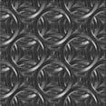thumbnail image 1 of Ahgly Company Machine Washable Indoor Square Transitional Charcoal Black Area Rugs, 8' Square, 1 of 7