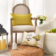 thumbnail image 2 of Hello Love Sunflower Bicycle Yellow Throw Pillow Covers, 12 x 20 Inch Flowers Summer Spring Cushion Case for Sofa Couch Set of 4, 2 of 6