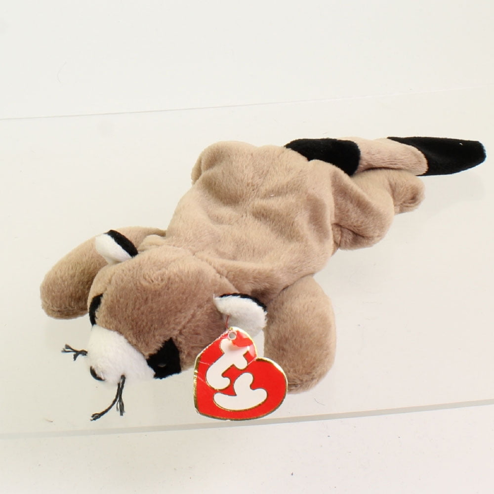 Ty Beanie Babies Ringo the Raccoon Plush Toy 8"