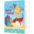 thumbnail image 1 of Creative Converting 338729 Llama Invitations, 8 Count, 1 of 1
