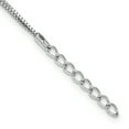 thumbnail image 4 of 925 Sterling Silver Polished Cubic Zirconia Heart Bracelet, 4 of 7