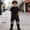 Black, variant on Boys Outdoor Composite Sports Casual Pants For Teenagers Lightweight Durable Hiking Jogging Training Trousers Tween Kids Summer Soft Comfy Trousers Y2K Streetwear Cute Basic Pants