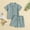 Army Green, variant on Zecgelong Toddler Boys Girls Short Sleeve Summer Casual Gentleman Tops Hawaii Beach Holiday Solid Shirts T Shirt Shorts Outfits Boys Sports Sets Size 18-24 Months