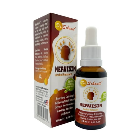 NERVISIN Anxiety Drops- Calm and Relaxing Herb Extract Organic Liquid Supplement for Adults- Vegan Tension Reliever Drops We created this Mood Support Nervisin anxiety drops supplement for men and women who want a natural solution to support a peaceful  relaxed  and cheerful mood. Our unique blend of relaxing herbal compounds is a light weight yet very unique formula. Nervisin is Relaxing and calm drops Stress relief Tension and anxiety relief Organic remedy The drops are totally herbal. You do not have to worry about side effects of this products. Consume these anxiety relief drops tension freely. A stress free life Just by enhancing your immunity and giving you calm aid these drops will vanish away all the unwanted difficulties related to mental and physical health. You can take care of your family and work more happily. Buy these calm drops today and vanish all the barriers that keep you away from excelling. Order today!