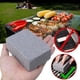 thumbnail image 4 of Paquete de 4 bloques de ladrillos de limpieza para plancha y parrilla para superficies planas, 4 of 5