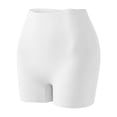 thumbnail image 6 of Women's Seamless Boyshort Underwear Mid Waist Breathable Quick Dry Panties, No Wedge Safety Shorts, Smooth Stretch Lightweight Daily Underwear for Women White XL, 6 of 6