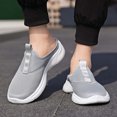 thumbnail image 3 of Daolelai Summer Mesh Half-Slippers Men's Breathable Sandals -On Closed-Toe Slippers, 3 of 9