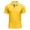 1# Yellow, variant on Polo Shirts for Men Cotton Pique Short Sleeve Golf Shirts with Pocket Classic Casual Moisture Wicking Polos Black L