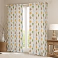 thumbnail image 2 of Homewish Country Leaves Black Out Curtains,Plam Leaf Curtains Pack of 2 (42x63 Each),Boho Bohemain Bedroom Curtains For Men Women,Microfiber Bedroom Decor, 2 of 6