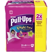 HUGGIES Pull-Ups Boys' Training Pants Night Time Extra Absorbency, Big Pak, (Choose Your Size)