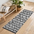 thumbnail image 5 of Vintage Modern Runner Rug,Non Slip Machine Washable 72"x23.5" Polyester Material Pet-Friendly Durable,Applicable to Entryway Rug Living Room Rug Braided Pattern, 5 of 8