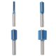 thumbnail image 1 of Bits de Enrutador de Doble Ranura Accesorios de para Jardín de Bricolaje Herramienta DYNWAVEMX Flush Trim Router Bit, 1 of 8