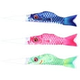 thumbnail image 5 of Dayesque 3pcs Japanese Fish Streamer Flags Outdoor Windsocks for Garden Yard Patio Decoration Spring Festival, 5 of 8